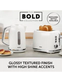 Breville Bold Toaster White -Appliance Pro VOVNP SQ6 0000000013 WHITE SLd4