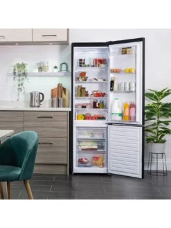 Russell Hobbs RH180FFFF55B 54CM 180CM HIGH FROST FREE FRIDGE FREEZER Black -Appliance Pro VOXNL SQ4 0000000004 BLACK SLd2