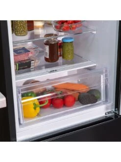 Russell Hobbs RH180FFFF55B 54CM 180CM HIGH FROST FREE FRIDGE FREEZER Black -Appliance Pro VOXNL SQ6 0000000004 BLACK SLd4