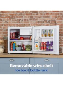 Russell Hobbs RHTTLF1 TABLE TOP FRIDGE White -Appliance Pro VOXNW SQ6 0000000013 WHITE SLd4