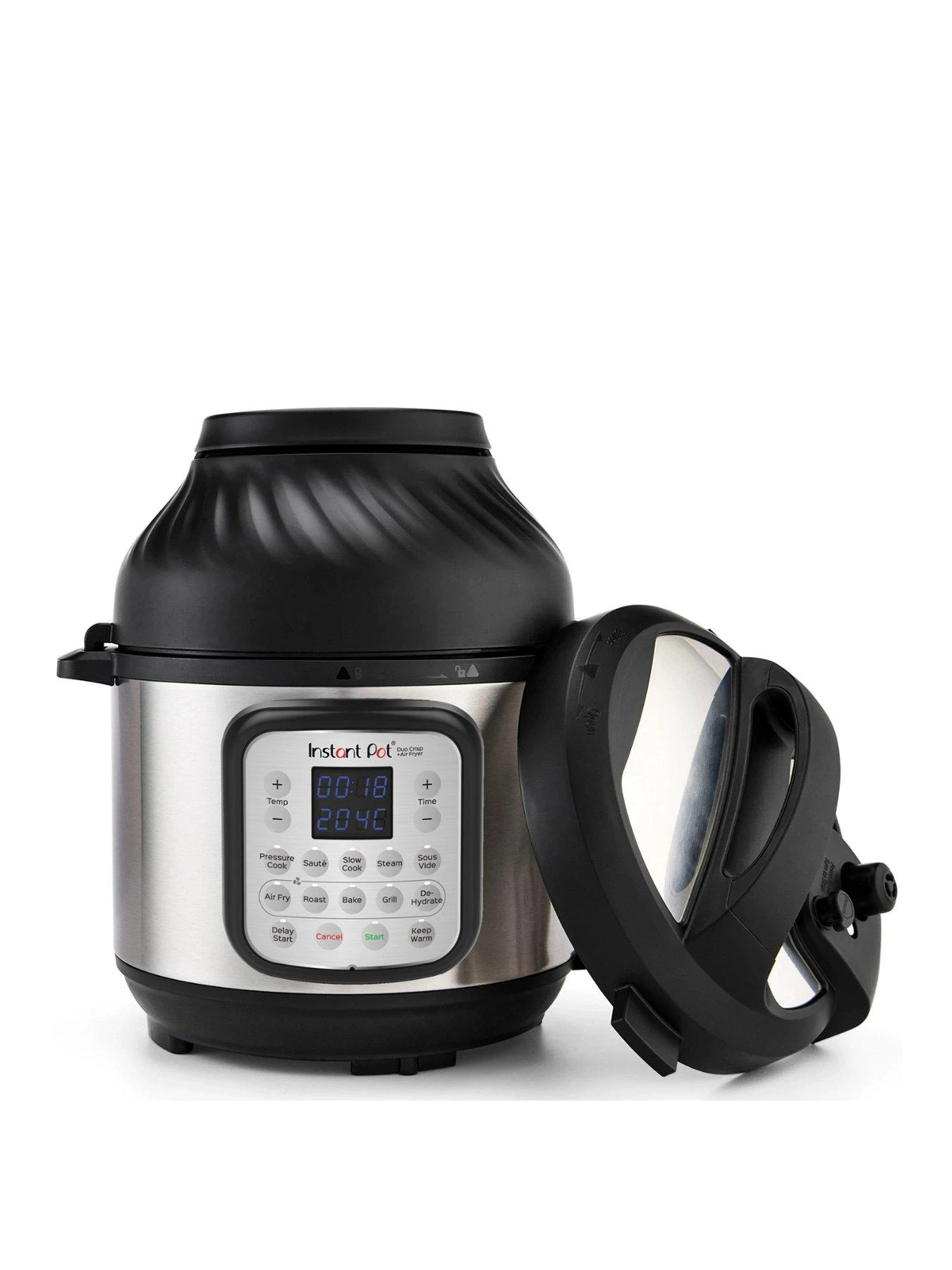 Instant Pot Duo Crisp Air Fryer & Smart Cooker 5.7L - Air Fryer, Pressure Cooker, Slow Cooker, Rice Cooker, Saute Pan, Grill And More 3 Instant Pot Duo Crisp Air Fryer & Smart Cooker 5.7L - Air Fryer, Pressure Cooker, Slow Cooker, Rice Cooker, Saute Pan, Grill And More