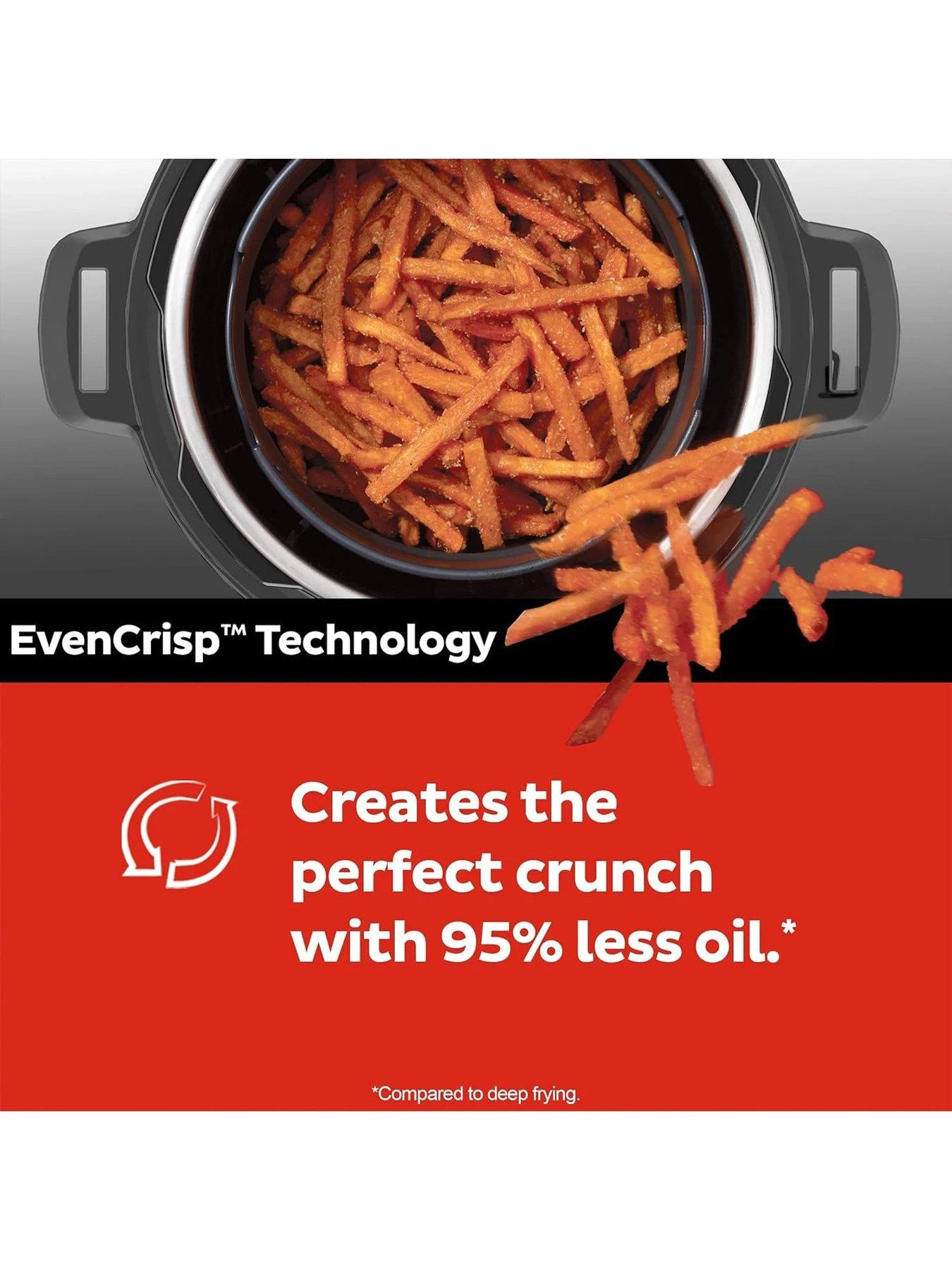 Instant Pot Duo Crisp Air Fryer & Smart Cooker 5.7L - Air Fryer, Pressure Cooker, Slow Cooker, Rice Cooker, Saute Pan, Grill And More 7 Instant Pot Duo Crisp Air Fryer & Smart Cooker 5.7L - Air Fryer, Pressure Cooker, Slow Cooker, Rice Cooker, Saute Pan, Grill And More - Image 5