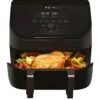 Instant Vortex Plus VersaZone Air Fryer, Black 8.5L- Air Fry, Bake, Roast, Grill, Dehydrate & Reheat -Appliance Pro VP2RC SQ1 0000000004 BLACK SLf