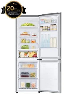 Samsung RB33B610ESA/EU Classic Fridge Freezer With SpaceMax™ Technology - E Rated - Silver -Appliance Pro VP5X1 SQ2 0000000035 SILVER SLd