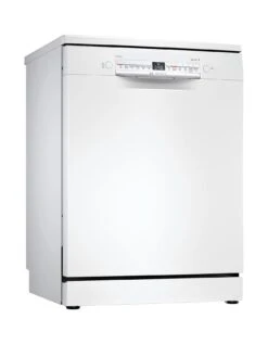 Bosch SMS2HVW66G 9.5L, 13-Settings Freestanding Dishwasher With 6 Programmes - White