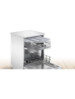 Bosch SMS2HVW66G 9.5L, 13-Settings Freestanding Dishwasher With 6 Programmes - White -Appliance Pro VP9EZ SQ3 0000000013 WHITE SLd1