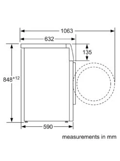 Bosch WGG25402GB 10kg, 1400rpm Freestanding Washing Machine - White -Appliance Pro VP9F0 SQ6 0000000013 WHITE SLd4