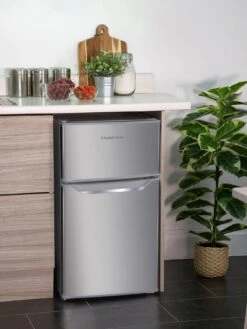 Russell Hobbs RH48UCFF2SS 48cm Wide Under-Counter Fridge Freezer - Stainless Steel -Appliance Pro VPAUT SQ6 0000000088 NO COLOR SLd4