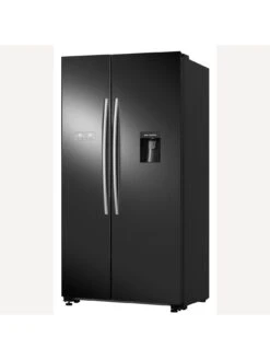 Hisense RS741N4WBE 90cm Wide Side By Side, American Fridge Freezer - Black -Appliance Pro VPJ3M SQ6 0000000004 BLACK SLd4