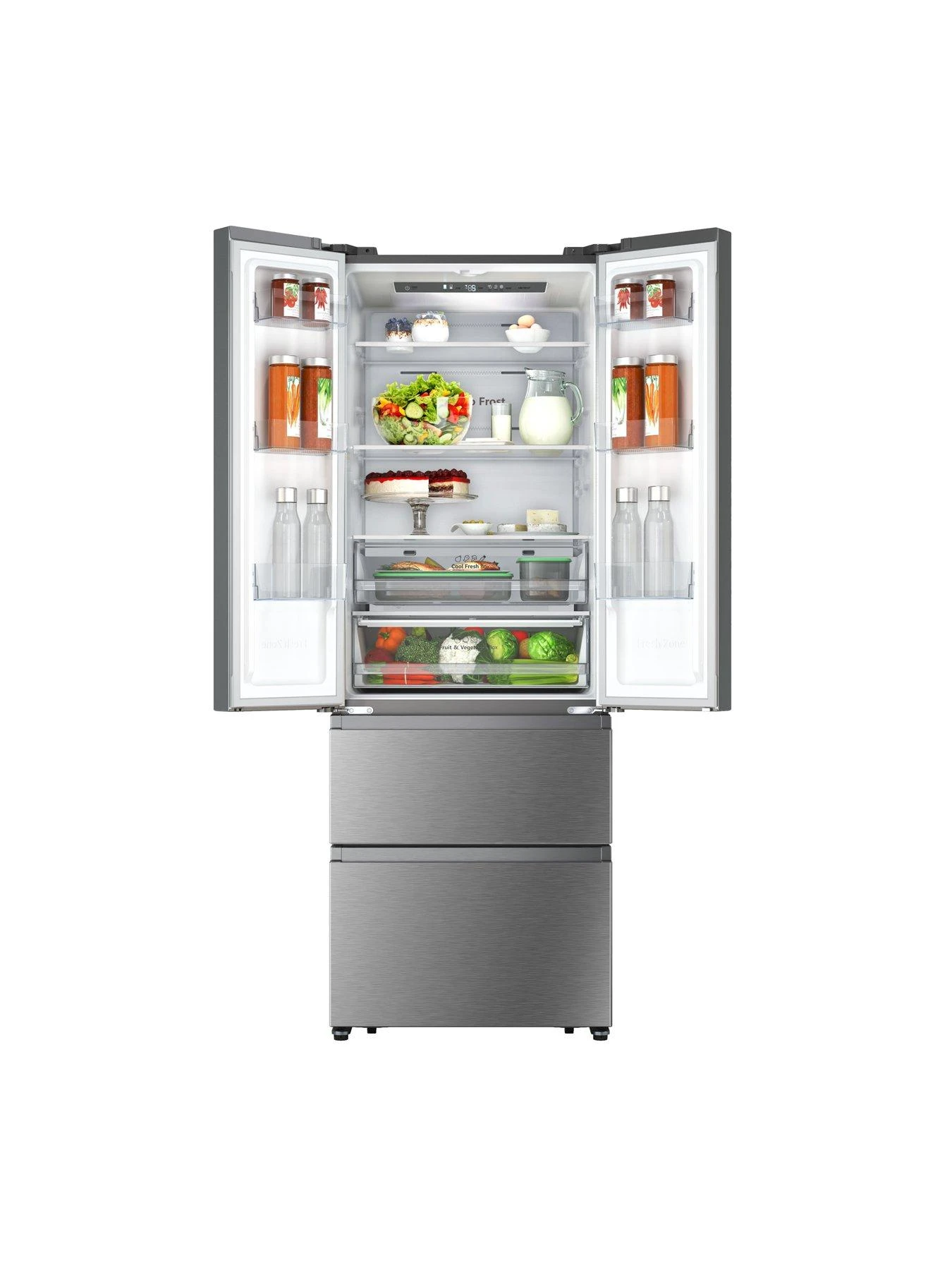 Hisense RF632N4BCE, 70cm Wide French Door, American Fridge Freezer - Stainless Steel 5 Hisense RF632N4BCE, 70cm Wide French Door, American Fridge Freezer - Stainless Steel - Image 3