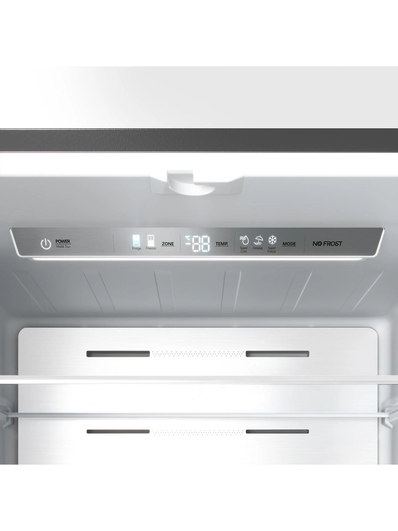 Hisense RF632N4BCE, 70cm Wide French Door, American Fridge Freezer - Stainless Steel 7 Hisense RF632N4BCE, 70cm Wide French Door, American Fridge Freezer - Stainless Steel - Image 5