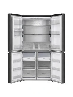 Hisense RQ758N4SWFE Pureflat 90cm Cross Door, American Fridge Freezer - Black Stainless Steel 9 Hisense RQ758N4SWFE Pureflat 90cm Cross Door, American Fridge Freezer - Black Stainless Steel -Appliance Pro VPJ41 SQ2 0000000004 BLACK SLd