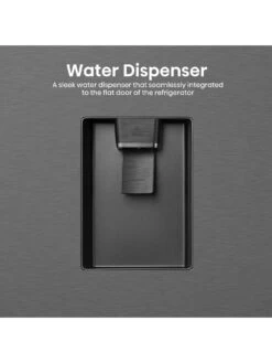 Hisense RQ758N4SWFE Pureflat 90cm Cross Door, American Fridge Freezer - Black Stainless Steel 12 Hisense RQ758N4SWFE Pureflat 90cm Cross Door, American Fridge Freezer - Black Stainless Steel -Appliance Pro VPJ41 SQ5 0000000004 BLACK SLd3