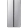 Fridgemaster MS83430ES 80cm Wide Side By Side, American Fridge Freezer - Silver -Appliance Pro VPJ45 SQ1 0000000035 SILVER SLf