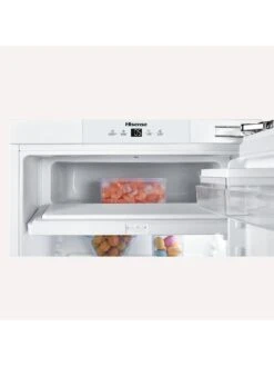 Hisense RUR156D4AWE Integrated Undercounter Fridge With Icebox  - White -Appliance Pro VPJ4A SQ3 0000000013 WHITE SLd1