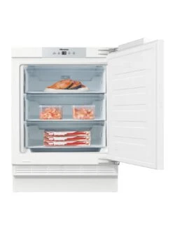 Hisense FUV124D4AWE Integrated Undercounter Freezer - White -Appliance Pro VPJ4E SQ2 0000000013 WHITE SLd