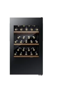 Hisense RW12D4NWG0 48cm Wide, 30 Bottle, Freestanign Wine Cooler - Black -Appliance Pro VPJ4L SQ2 0000000004 BLACK SLd