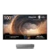 Hisense 100L5H 100-inch 4K Ultra Short Throw Laser TV - supports Dolby Atmos, Dolby Vision HDR/HDR10/HLG & Alexa & Freeview Play (Screen Included)