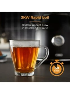 Tower T10063BLK Renaissance Kettle, 1.7L, 3KW, Black -Appliance Pro VQ4RR SQ3 0000000088 NO COLOR SLd1