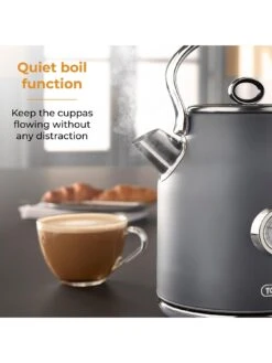 Tower T10063GRY Renaissance 1.7L 3kW Kettle - Grey -Appliance Pro VQ4RS SQ6 0000000088 NO COLOR SLd4