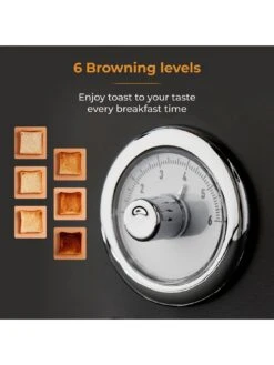 Tower T20065BLK Renaissance 4-Slice Toaster, 1630W, Black 10 Tower T20065BLK Renaissance 4-Slice Toaster, 1630W, Black -Appliance Pro VQ4RV SQ3 0000000088 NO COLOR SLd1