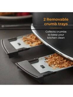 Tower T20065BLK Renaissance 4-Slice Toaster, 1630W, Black 12 Tower T20065BLK Renaissance 4-Slice Toaster, 1630W, Black -Appliance Pro VQ4RV SQ5 0000000088 NO COLOR SLd3