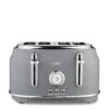 Tower T20065GRY Renaissance 4-Slice Toaster - Grey 1 Tower T20065GRY Renaissance 4-Slice Toaster - Grey -Appliance Pro VQ4RW SQ1 0000000088 NO COLOR SLf