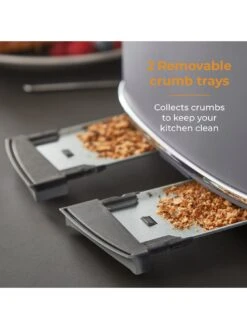 Tower T20065GRY Renaissance 4-Slice Toaster - Grey 12 Tower T20065GRY Renaissance 4-Slice Toaster - Grey -Appliance Pro VQ4RW SQ5 0000000088 NO COLOR SLd3