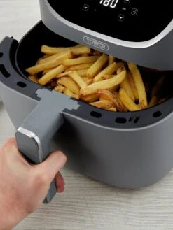 Tower T17127GRY Vortx Air Fryer With Digital Control Panel, 1700W, 6L, Grey -Appliance Pro VQ4S1 SQ6 0000000088 NO COLOR SLd4