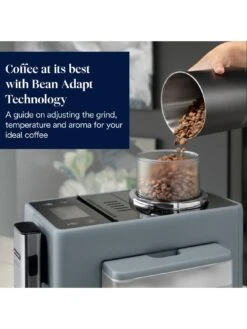 DeLonghi Rivelia Bean To Cup Coffee Machine - Grey EXAM440.55. 12 DeLonghi Rivelia Bean To Cup Coffee Machine - Grey EXAM440.55. -Appliance Pro VQAIK SQ5 0000000005 GREY SLd3