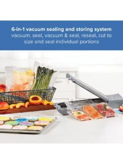 Pressure King Pro Power XL Duo Nutrisealer Automatic Food Sealer Machine -Appliance Pro VQQAC SQ3 0000000088 NO COLOR SLd1