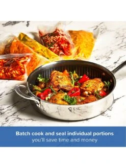 Pressure King Pro Power XL Duo Nutrisealer Automatic Food Sealer Machine -Appliance Pro VQQAC SQ6 0000000088 NO COLOR SLd4