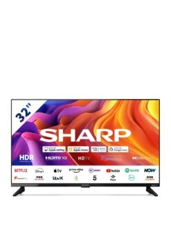 Sharp 32FD2K, 32-inch, HD-Ready, Roku Smart TV