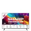 Sharp 50FJ2K, 50-inch, 4K Ultra HD, Roku Smart TV -Appliance Pro VQSOF SQ1 0000000004 BLACK SLf