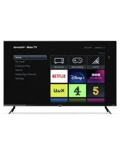 Sharp 50FJ2K, 50-inch, 4K Ultra HD, Roku Smart TV 15 Sharp 50FJ2K, 50-inch, 4K Ultra HD, Roku Smart TV -Appliance Pro VQSOF SQ7 0000000004 BLACK ICf