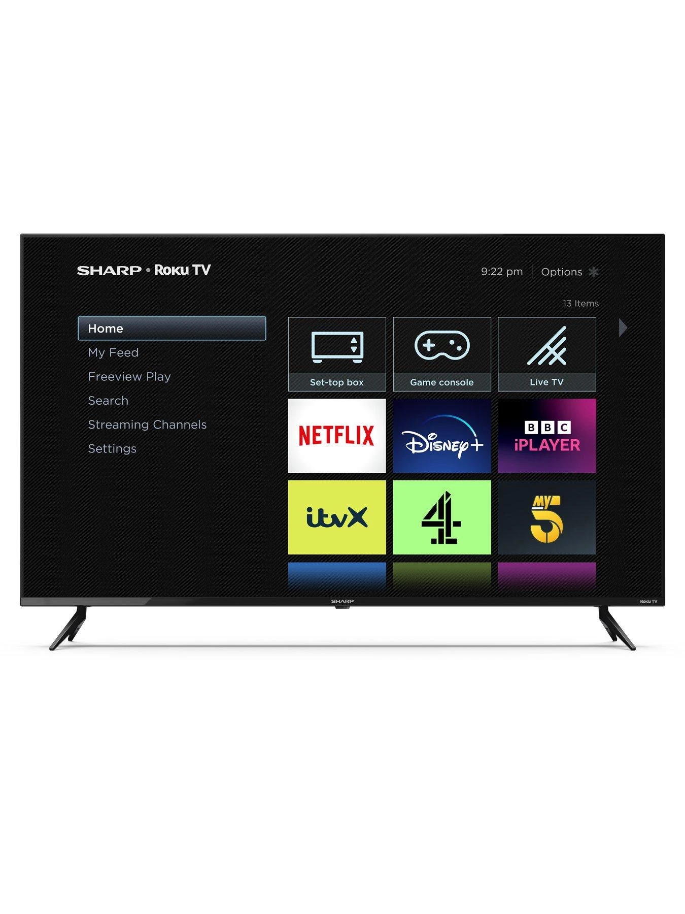Sharp 50FJ2K, 50-inch, 4K Ultra HD, Roku Smart TV 9 Sharp 50FJ2K, 50-inch, 4K Ultra HD, Roku Smart TV - Image 7