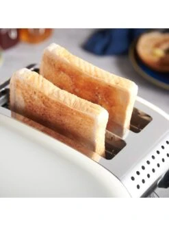 Russell Hobbs Stainless Steel 2-Slice Toaster - Cream -Appliance Pro VQUMF SQ3 0000000067 CREAM SLd1