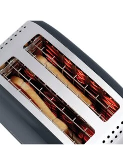 Russell Hobbs Stainless Steel 2-Slice Toaster - Grey -Appliance Pro VQUMH SQ5 0000000005 GREY SLd3