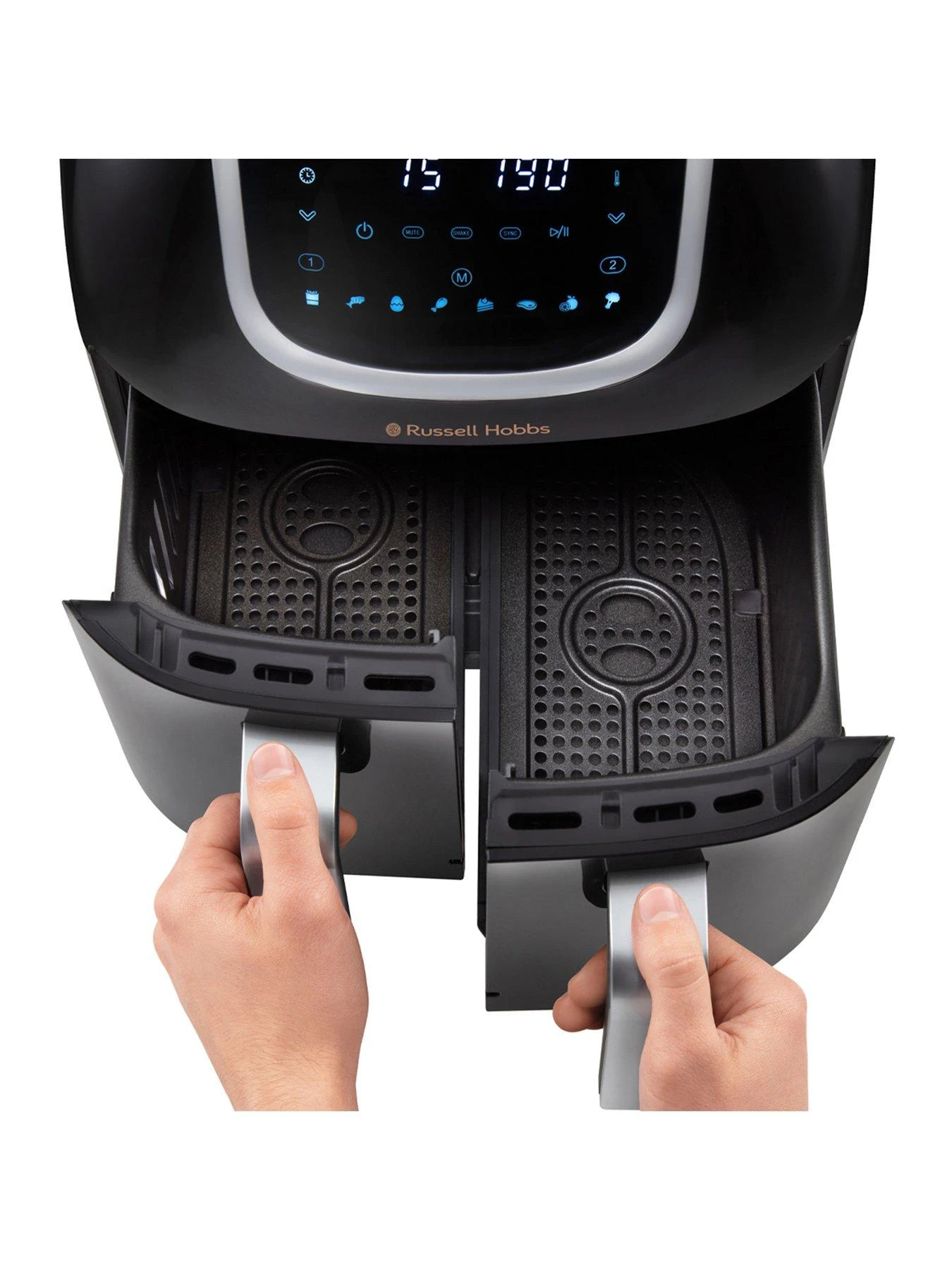 Russell Hobbs SatisFry Snappi 2x 4.25L Dual Basket Air Fryer 5 Russell Hobbs SatisFry Snappi 2x 4.25L Dual Basket Air Fryer - Image 3