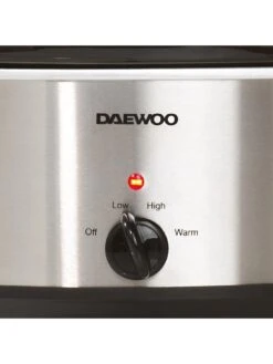 Daewoo 6.5L Slow Cooker Stainless Steel 11 Daewoo 6.5L Slow Cooker Stainless Steel -Appliance Pro VR5HG SQ5 0000000099 N A SLd3