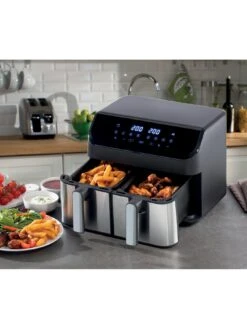 Daewoo 9L Double Draw Air Fryer -Appliance Pro VR5IO SQ3 0000000099 N A SLd1