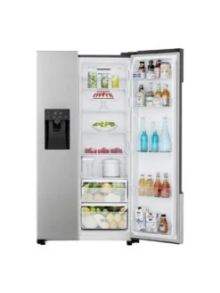 LG GSM32HSBEH Side-by-Side Fridge Freezer - Silver - 562L - E Rated -Appliance Pro VR61M SQ6 0000000035 SILVER SLd4