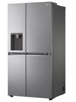 LG NatureFRESH GSLV71PZTD Side-by-Side Fridge Freezer - Shiny Steel - 635L - D Rated -Appliance Pro VR61O SQ3 0000000088 NO COLOR SLd1