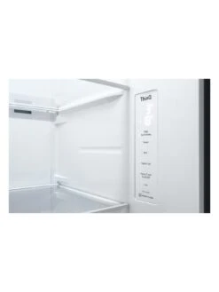 LG NatureFRESH GSLV71PZTD Side-by-Side Fridge Freezer - Shiny Steel - 635L - D Rated -Appliance Pro VR61O SQ4 0000000088 NO COLOR SLd2
