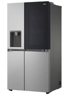 LG InstaView GSGV81PYLL Side-by-Side Fridge Freezer - Prime Silver - 635L - E Rated -Appliance Pro VR61P SQ3 0000000088 NO COLOR SLd1