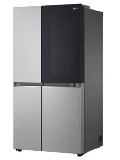 LG InstaView GSVV80PYLL Side-by-Side Fridge Freezer - Prime Silver - 655L - E Rated -Appliance Pro VR61Q SQ4 0000000088 NO COLOR SLd2
