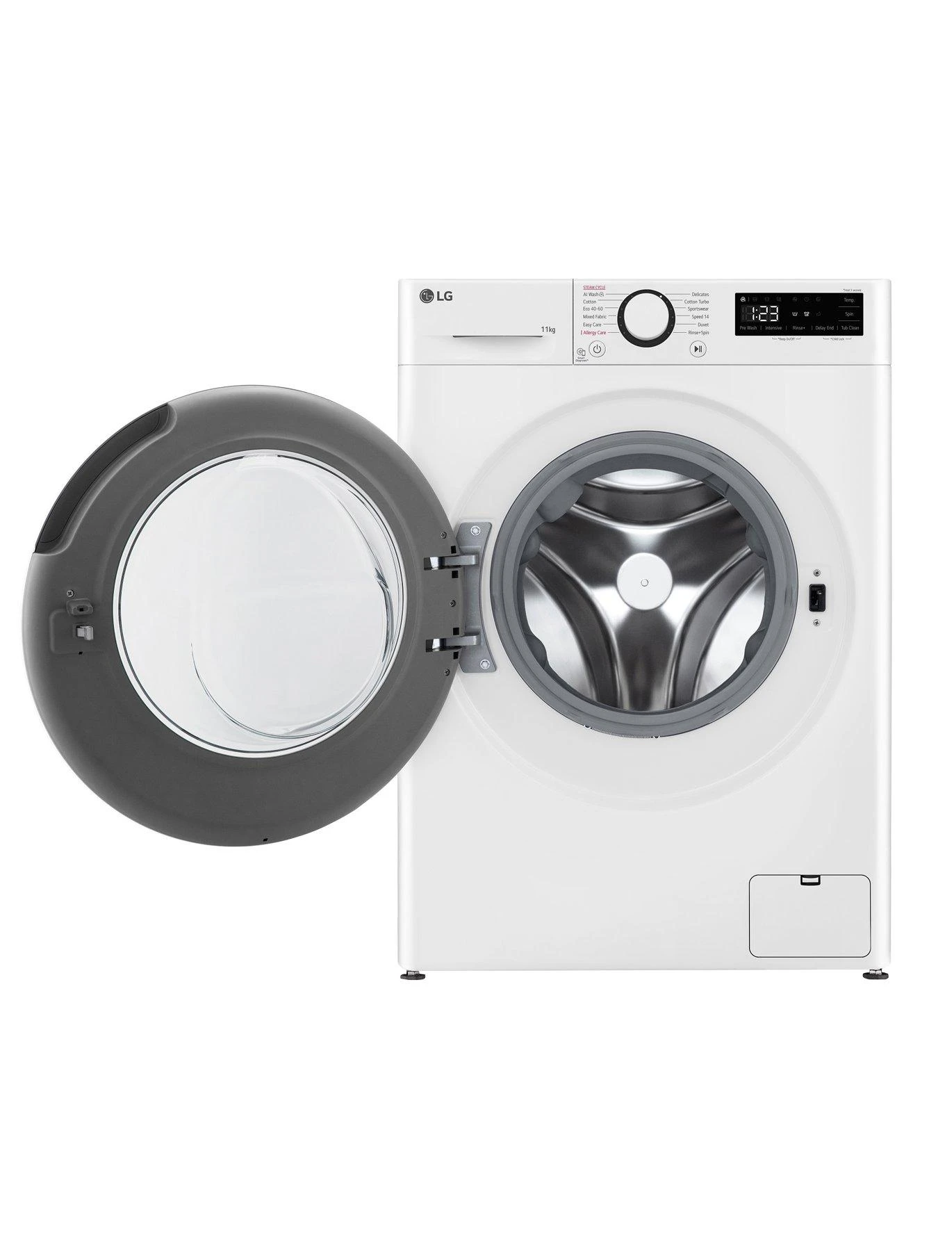 LG TurboWash F4Y511WBLN1 11kg Washing Machine - White - A-10% Rated 4 LG TurboWash F4Y511WBLN1 11kg Washing Machine - White - A-10% Rated - Image 2
