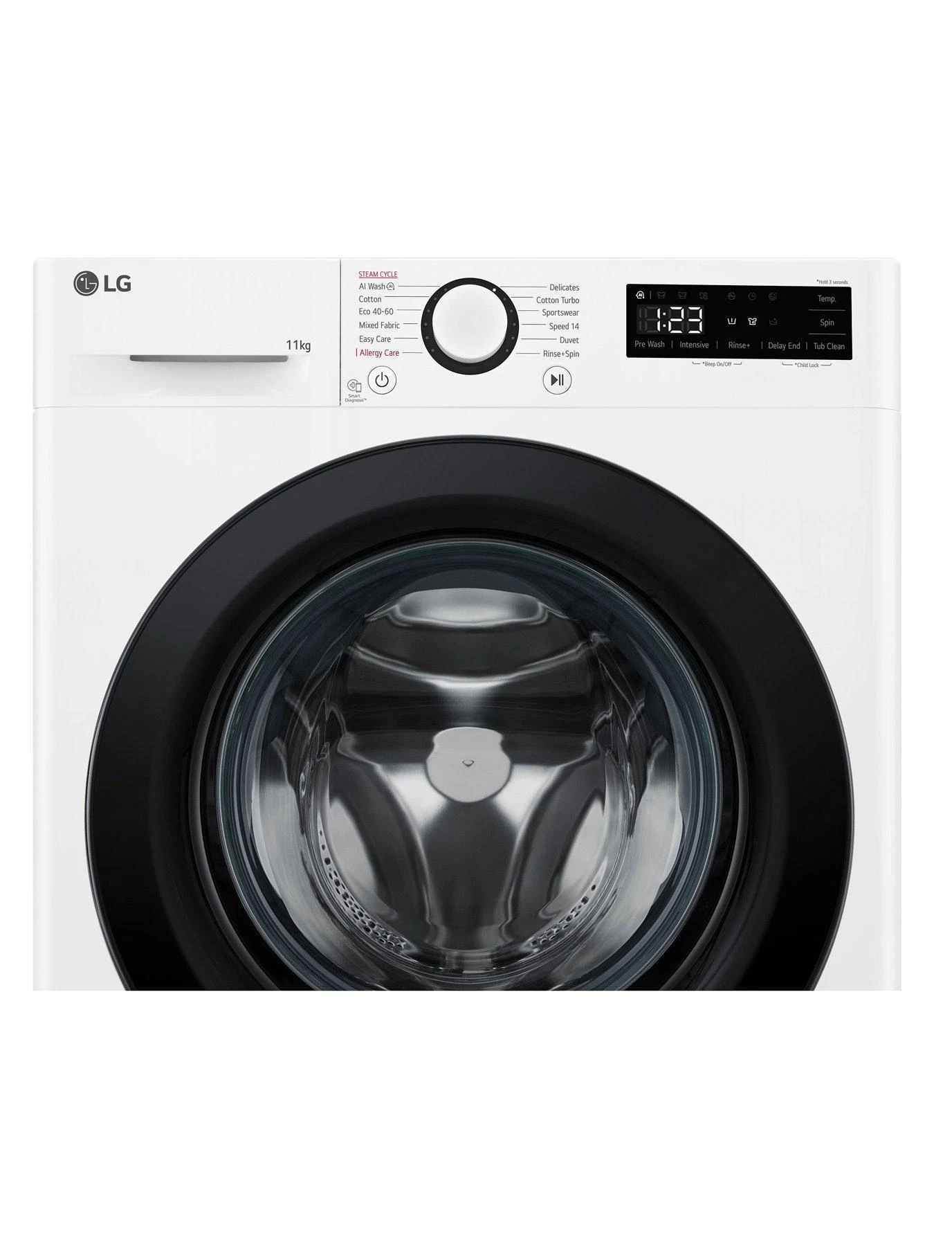 LG TurboWash F4Y511WBLN1 11kg Washing Machine - White - A-10% Rated 6 LG TurboWash F4Y511WBLN1 11kg Washing Machine - White - A-10% Rated - Image 4