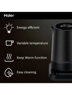 Haier HKE5A Kettle 8 Haier HKE5A Kettle -Appliance Pro VR7PA SQ2 0000000004 BLACK SLd