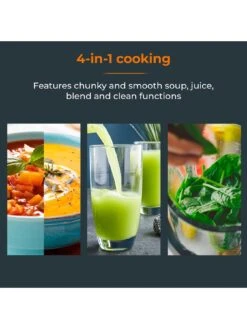 Tower T12067 1000W Vizion 1.6L Soup Maker With Transparent Body -Appliance Pro VRB6L SQ3 0000000099 N A SLd1